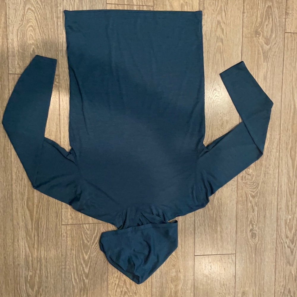 Turquoise hoodie size small